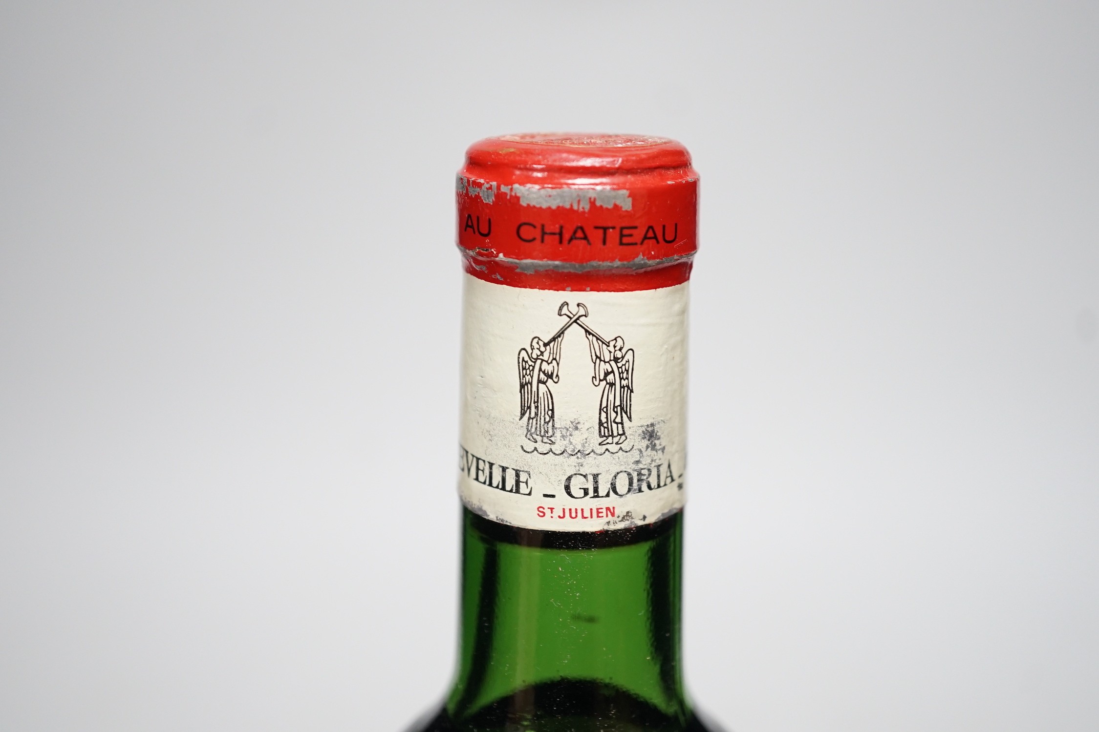 Eight bottles of Chateau Haut Beychevelle Gloria, 1971